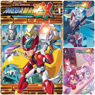 MEGA MAN (ZX) TIMELINES #1 (ONE SHOT) PRESALE 12/31 DATE MOVED AGAIN