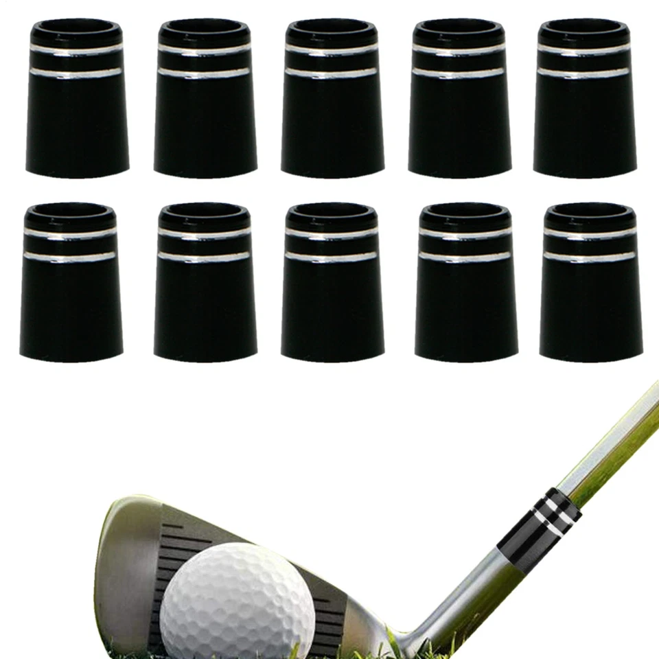 10pcs .370 Black Golf Tapered Ferrules kompatibel für die Eisenwelle universell - Bild 3 von 4