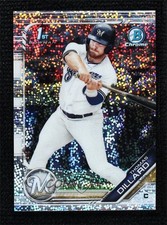 2019 Bowman Draft Chrome Sparkles Refractor Thomas Dillard #BDC-32 jw9