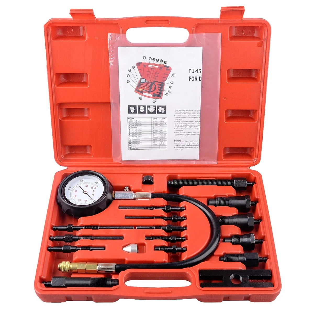 Motor- en Oliedrukmeter | Compressietesters en adapters