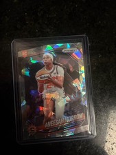 2025 Panini Prizm WNBA #79 Aneesah Morrow Silver Cracked Ice Rookie RC Sun