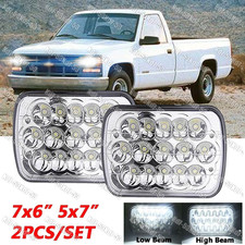 2x For Chevy C1500 C2500 C3500 K1500 K2500 K3500 1988-1999 7x6 Led Headlights 2x For Chevy C1500 C2500 C3500 K1500 K2500 K3500 1988-1999 7x6 Led Headlights
