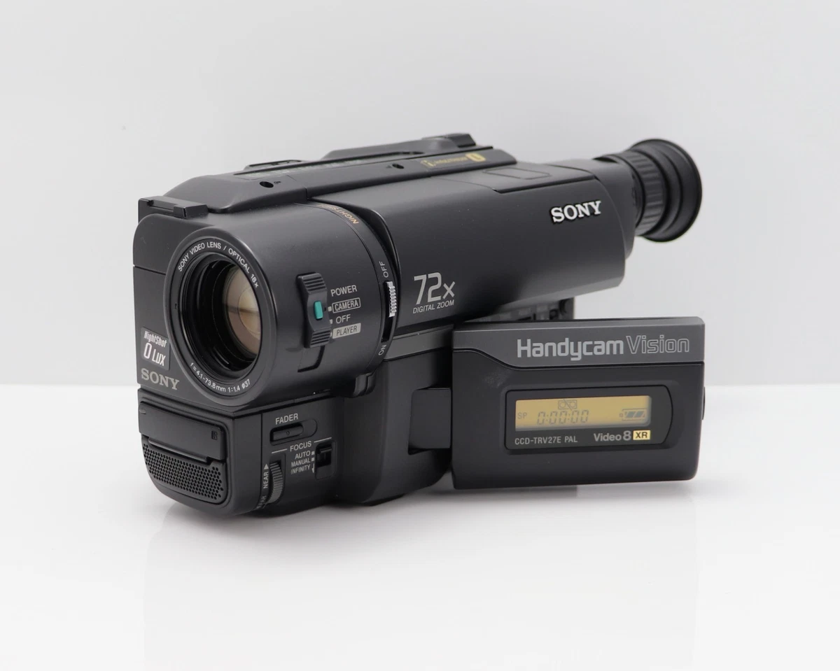 Sony Handycam Vision Video 8 Camcorders 72x Digital Zoom for sale