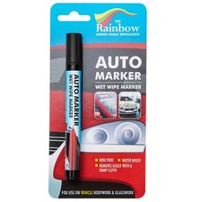 Window Markers for Glass Washable Car Paint 1 Count Pack of 1 , Black