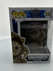Funko POP! Disney Beauty and The Beast Cogsworth #245 Vinyl Figure DAMAGED BOX
