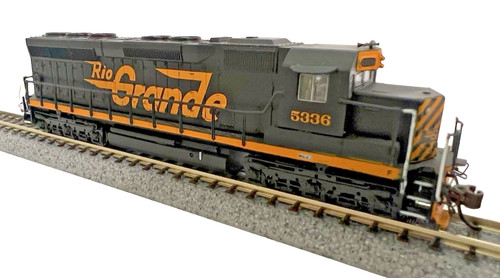 Bachmann Escala N EMD SD45 Rio Grande #5336 DCC Sonido Equipado, MPN 66453 | Condition: Used