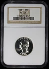 1956 Proof Washington Silver Quarter 25c NGC PF67