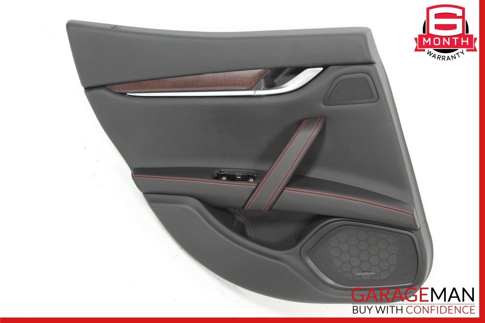 14-22 Maserati Ghibli M157 Rear Left Driver Side Interior Door Panel OEM