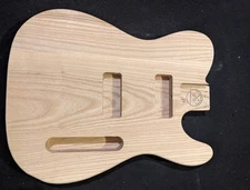 TL Guitar Body, P90 Pickups, Ash, MADE IN USA - #1-2785