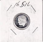 2016 S Proof Silver Roosevelt Dime 10c Coin From Silver Proof Set #621