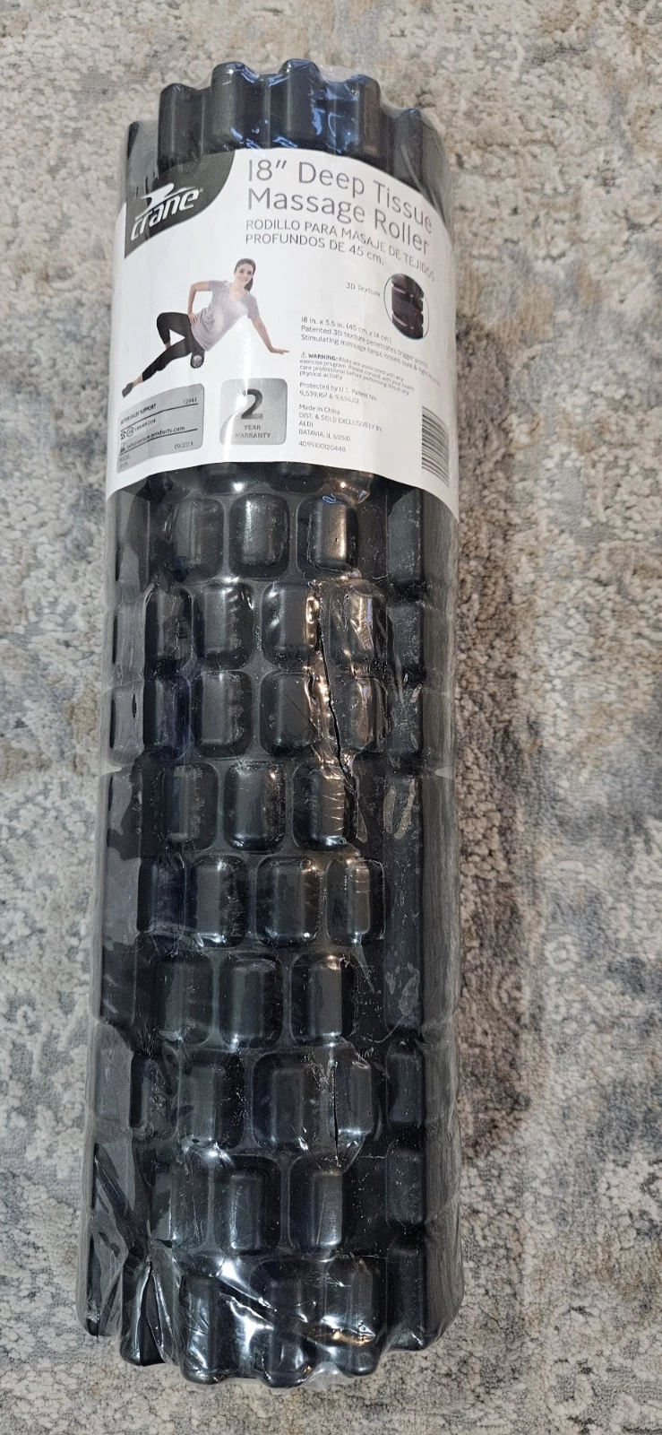 Massage Roller 18 inch Deep Tissue - Crane
Opens in a new window or tab