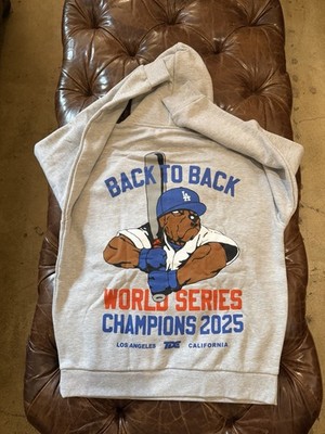 LA Dodgers World Series Hoodie TDE Top Dawg Ent. Champions 2025 sweatshirt XL