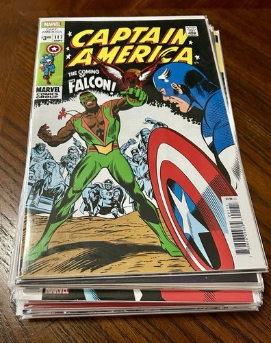 Captain America Lot of 20 Vintage to Modern Marvel Comics Various Titles VG/NM