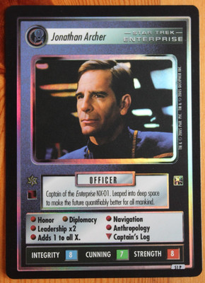 Star Trek CCG - Enterprise Collection - Jonathan Archer - 51P
