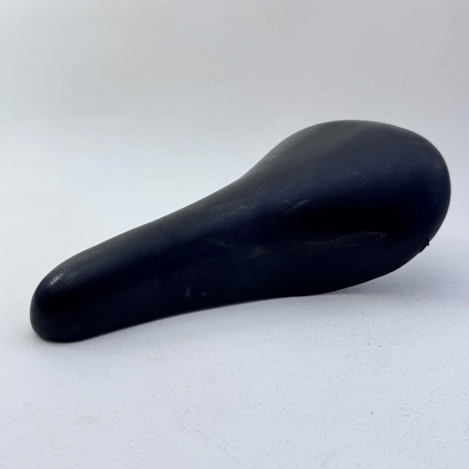 Asiento de sillín de bicicleta Fujita de colección negro hecho en Japón bicicleta de carretera años 80 A76 Foto 2 de 4