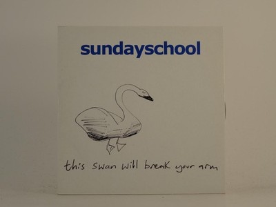 SUNDAY SCHOOL THIS SWAN WILL BREAK YOUR ARM (H1) 5 Track Promo CD Single includi