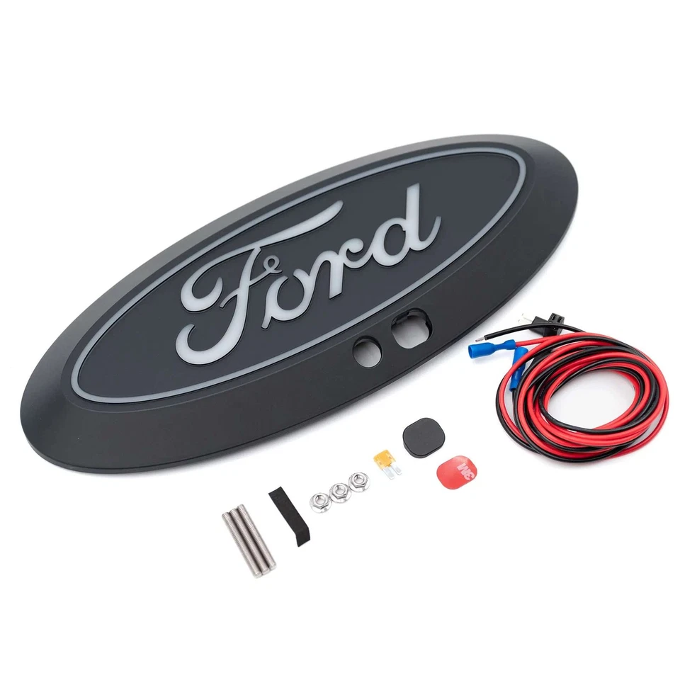 Luz emblema rejilla LED Putco® 92801 Luminix para Ford F250 F350 17-19 con cámara Foto 3 de 4