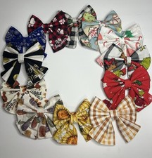 Fall/Christmas Dog Sailor Bow Tie S-XL Size Cat Pet Puppy Kitten,