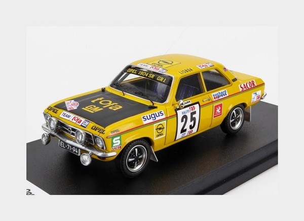 1:43 Trofeu Opel Ascona #25 Rally Tap 1973 M.Quepe M.Amaral TRFDSN89 Modellbau-image