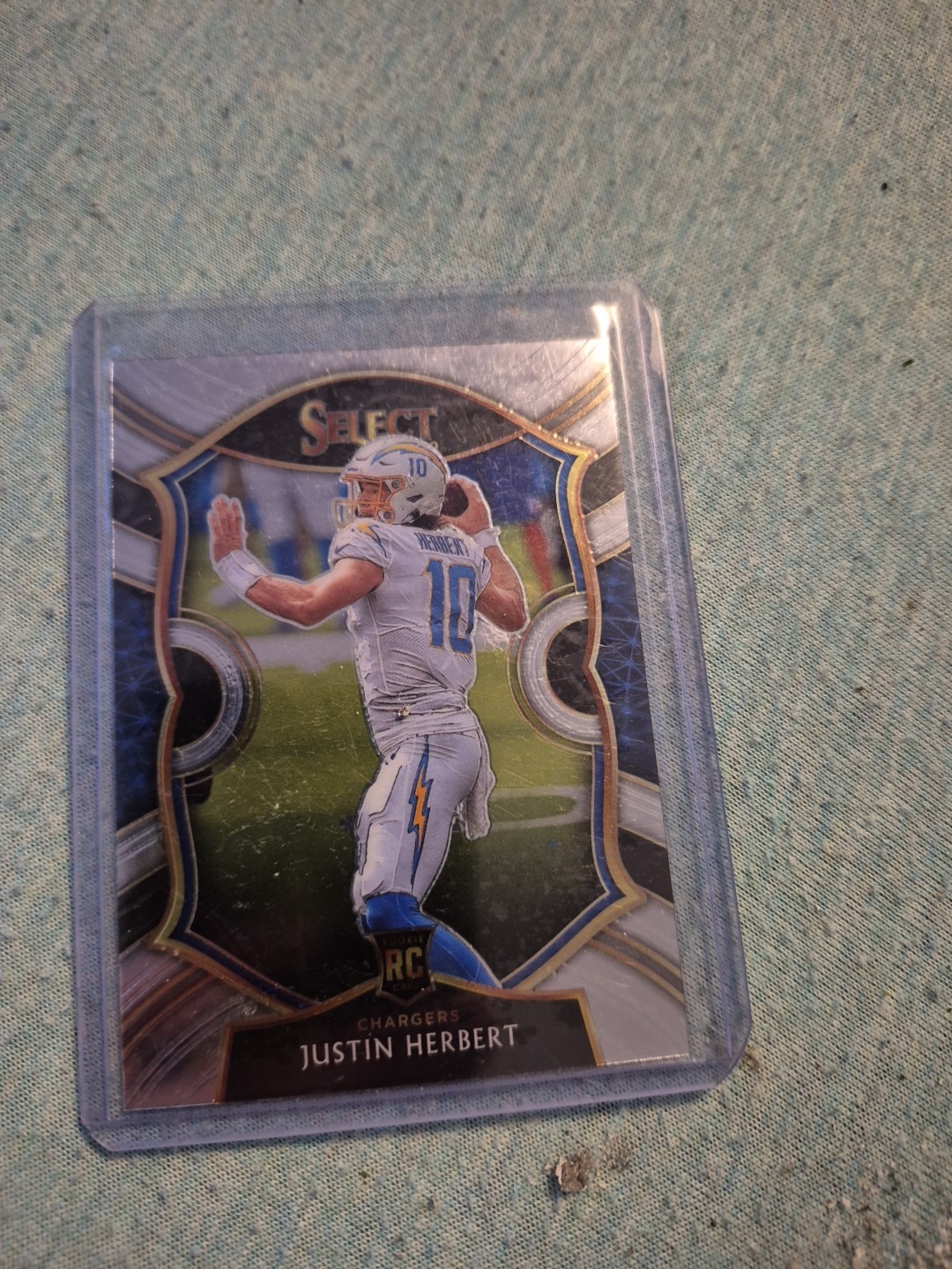 2020 Panini Select - Concourse Justin Herbert #44 (RC)
