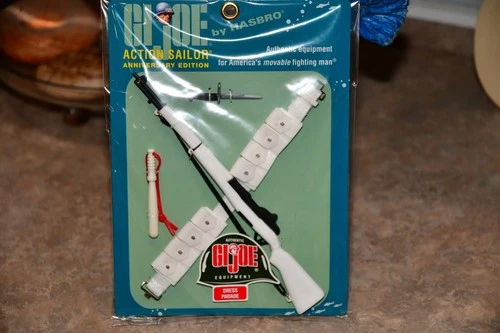 GI Joe   Action Sailor 1964 reproduction 2003 Dress Parade  Rifle Set- 1/6