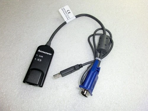 LENOVO 46M5383 VIRTUAL MEDIA CONVERSION CABLE GEN2 G3 VCO2 ADAPTER GCM16 GCM32