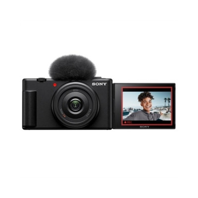 ULN* NO CHARGER * Sony ZV-1F Vlogging Camera, Black #ZV1F/B
