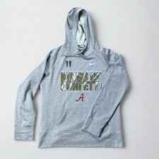Nike Hoodie Men  s Large Alabama Crimson Tide Kings Of Confetti Therma-FIT