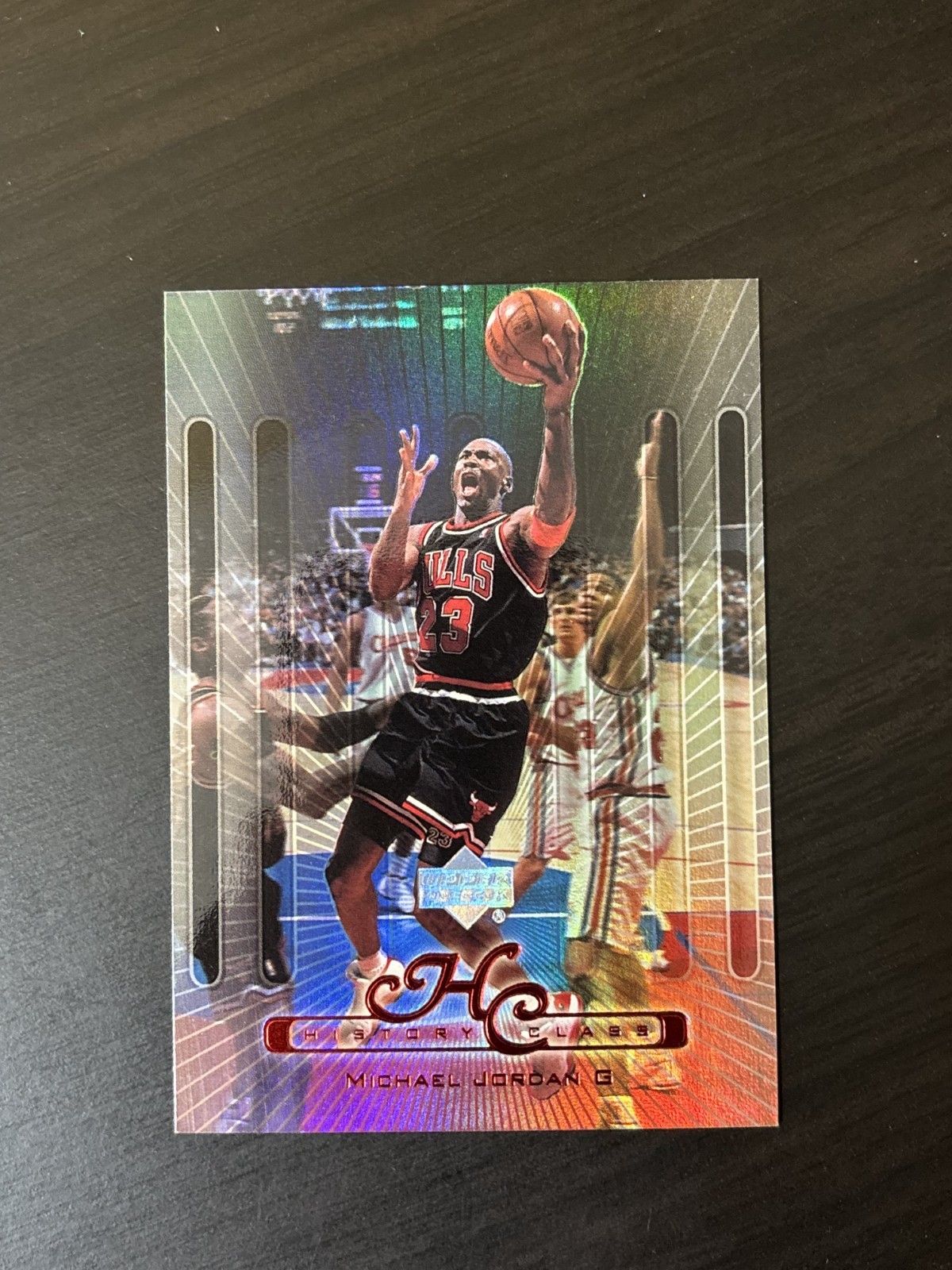 Michael Jordan 1999-00 Upper Deck History Class Holo Foil #HC1 Chicago Bulls HOF