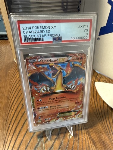 Charizard-EX graded PSA 3 for sale on eBay