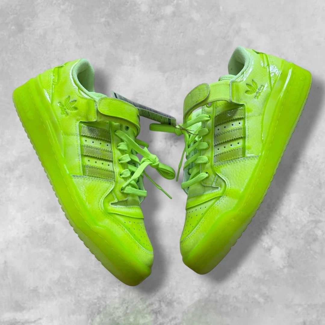adidas Jeremy Scott x Forum Low Dipped - Yellow Fluorescent for