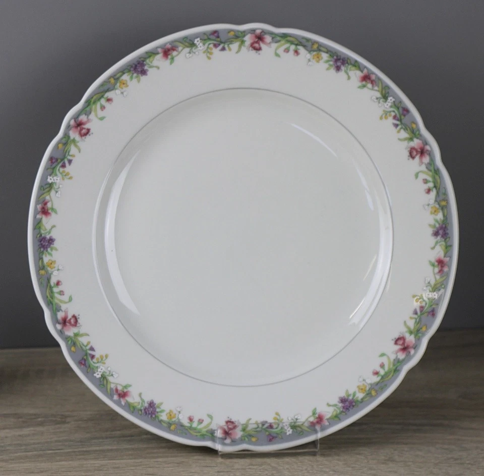 Seltmann Weiden Marie Luise Blumenranke Speiseteller grosser Teller Ø 25,5cm TOP - Bild 1 von 1