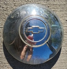 Vintage 1949-1950 Chevy Chevrolet Belair Dog Dish Poverty Hubcap 9.5