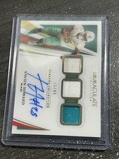 2021 Xavien Howard Panini Immaculate Triple Patch Auto /99 Players Collection B4