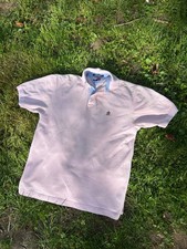 Light Pink Tommy Hilfiger Polo Shirt Men's Small