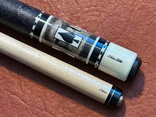 Schon Pool Cue Model Elite 2500-7. With Schon Shaft. Grey Gambler Cue.