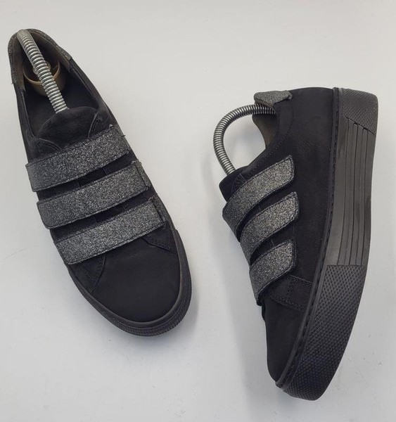 Women Gabor Heels Black Suede 38 #A9ZP