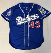 Dodgers Raul Mondesi Game Used Jersey 1999 Blue Alternate Mota Heroes Patch WOW!