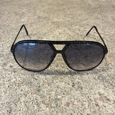 Alpina M1 Aviator Black Frame 226331 Vintage Sunglasses Made in West Germany