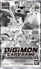 Digimon TCG - Official Tournament Pack Vol 8 - Bandai - SEALED NEW - English