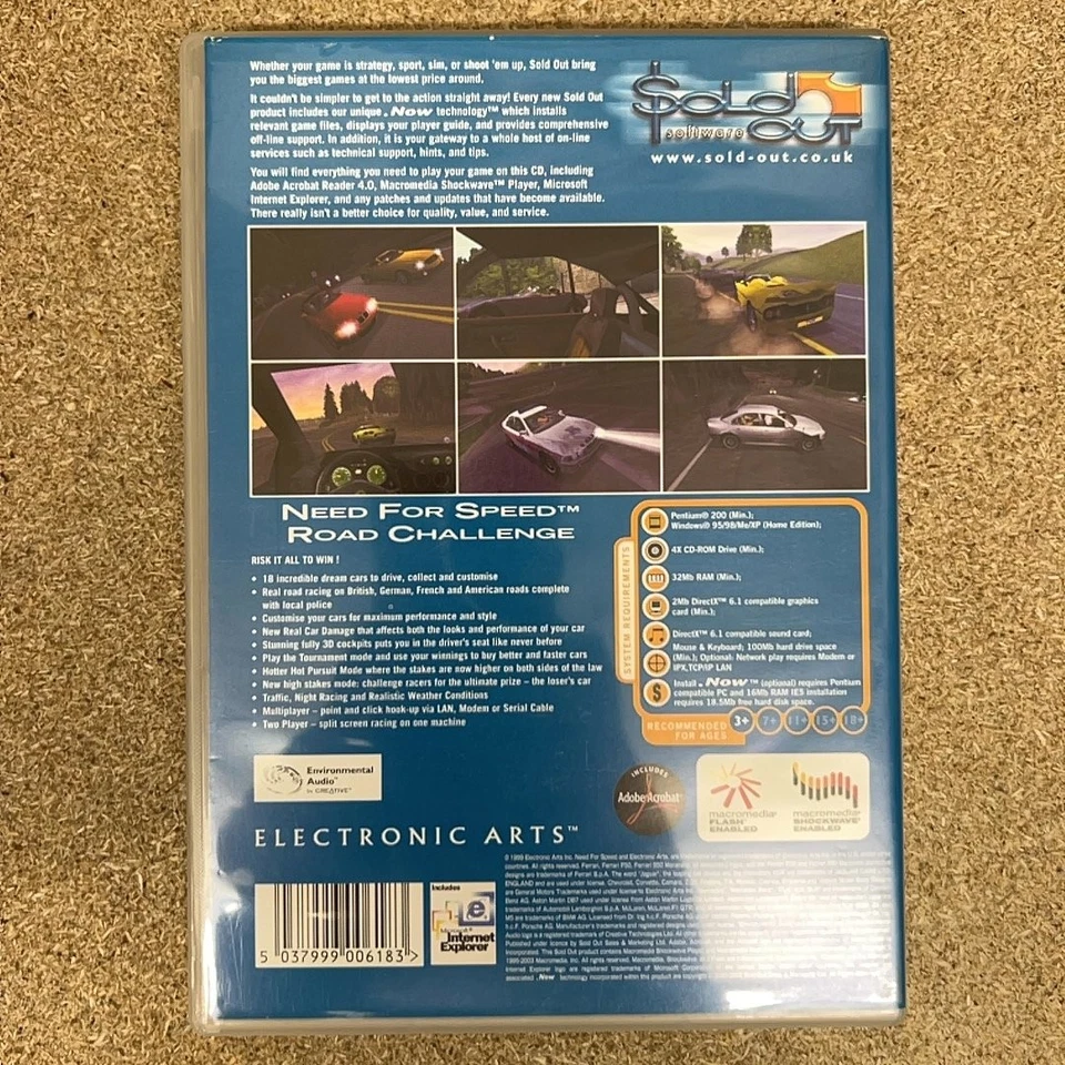 Need for Speed™ Road Challenge (95/98/ME/XP - Sold Out Software) [Complete] - Image 3 of 4