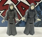 Two Kenner Star Wars Emperor Palpatine Action Figure Vintage ROTJ