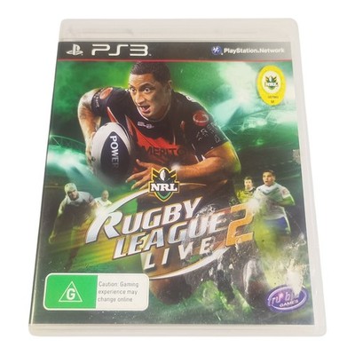 Rugby League Live 2 PS3   Sports   Fair Condition   Disc & Case