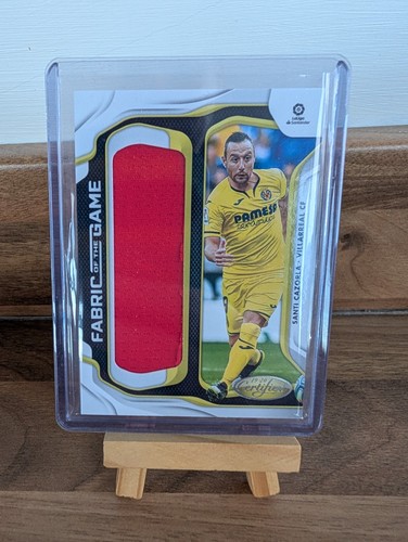 Villarreal SANTI CAZORLA PLAYER WORN PATCH - 2019/20 PANINI CHRONICLES ARSENAL