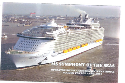 KREUZFAHRTSCHIFF ROYAL CARIBBEAN CRUISES MS SYMPHONY OF THE SEAS