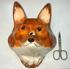 Fox String Ball Scissor Holder Philip Laureston Babbacombe Pottery England 1940