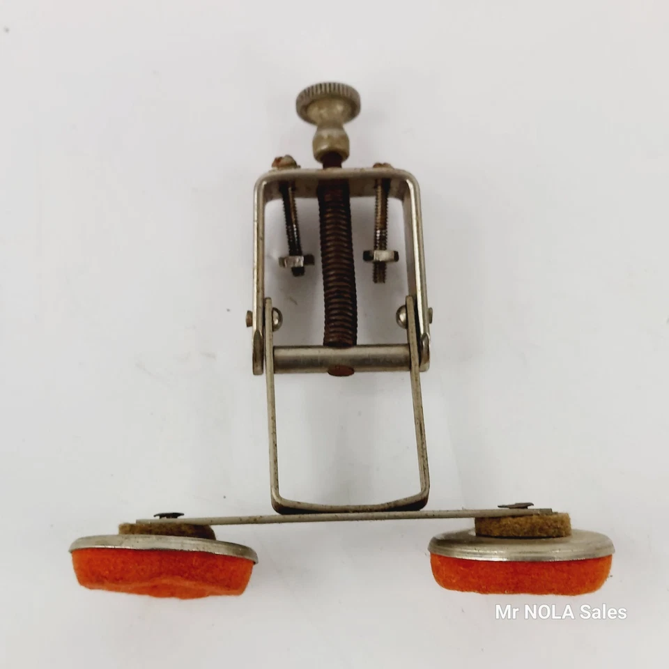 Slingerland Doble Almohadilla Silenciador Caja/Tom Batería Radio King De Colección Años 50 Control de Tono Foto 4 de 4