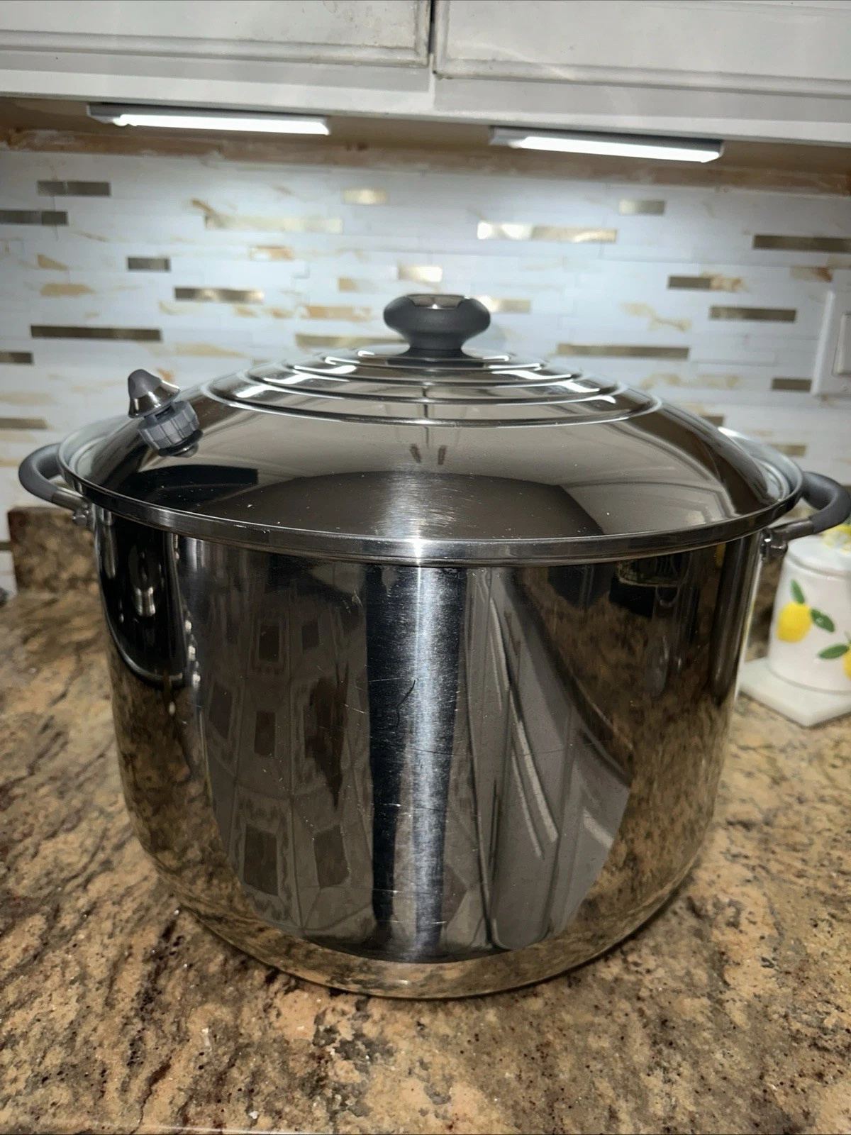 ROYAL PRESTIGE 9-PLY THERMAL DELUXE 30 QT/38 CM STOCKPOT W/COVER