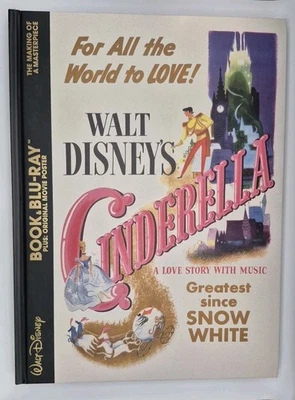 Walt Disney’s Cinderella Book Blu-ray & Poster Set The Making of A Masterpiece - Image 1 of 4