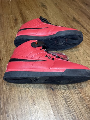 Fila Men's Vulc 13 Mid Plus Shoes - Red 
